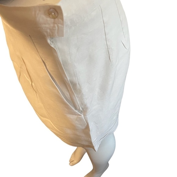 Caroline Kendrick Tunic capri set  Linen set size 8 - Picture 5 of 7